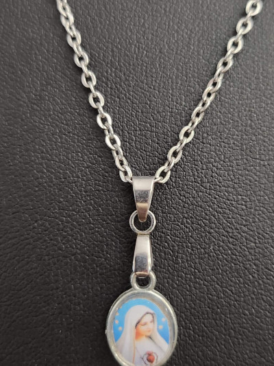 Collier Cœur Sacré de Marie