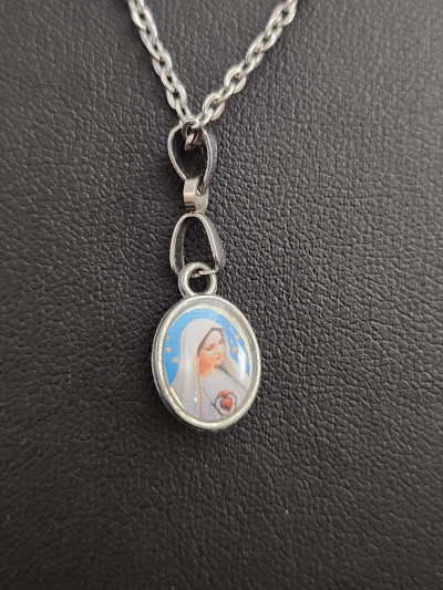 Collier Cœur Sacré de Marie