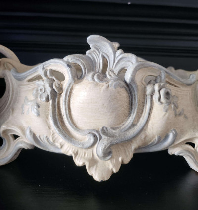 Jardinière ancienne en régule - style Rococo