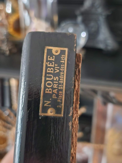 Rarissime planche anatomique en relief de l'oreille - N. Boubée, Paris