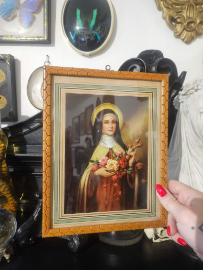 Cadre ancien Sainte Thérèse