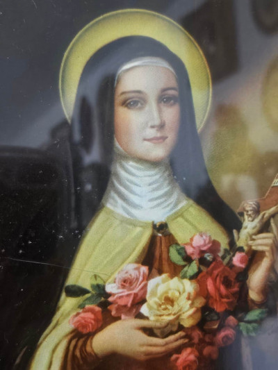 Cadre ancien Sainte Thérèse