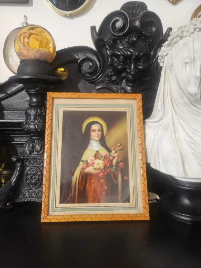 Cadre ancien Sainte Thérèse