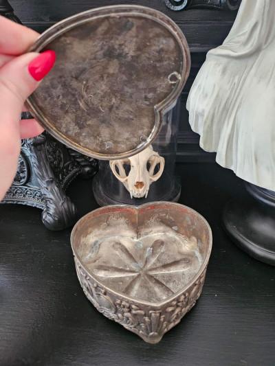 Boîte à bijoux cœur