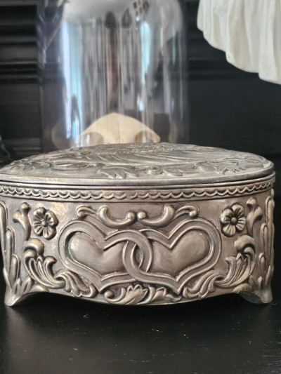 Boîte à bijoux cœur