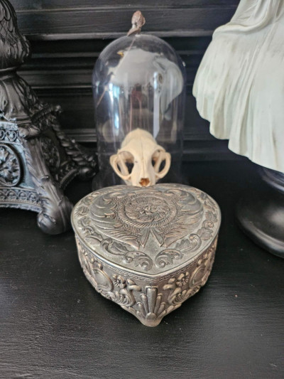 Boîte à bijoux cœur