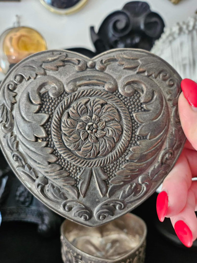 Boîte à bijoux cœur