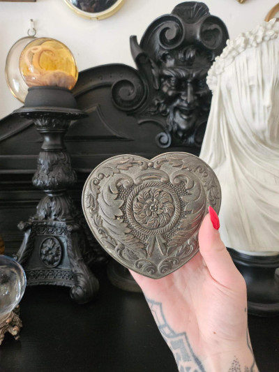 Boîte à bijoux cœur