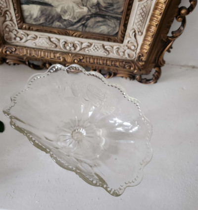 Coupe à fruits cristal motif roses élégante et raffinée - Sacra Nocta