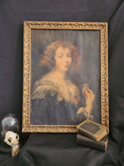 Reproduction Jacob Jordaens - Portrait Femme Élégant  - Sacra Nocta